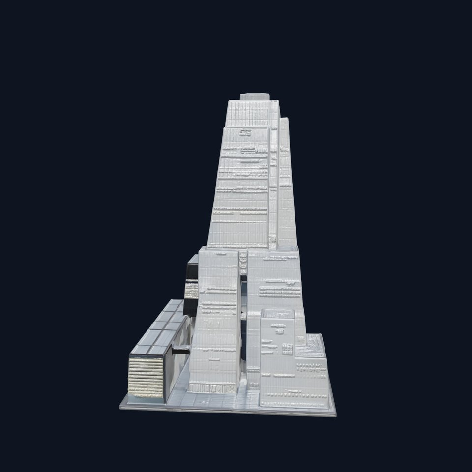 Futuristic Skyscraper Cyberpunk Cityscape model pack